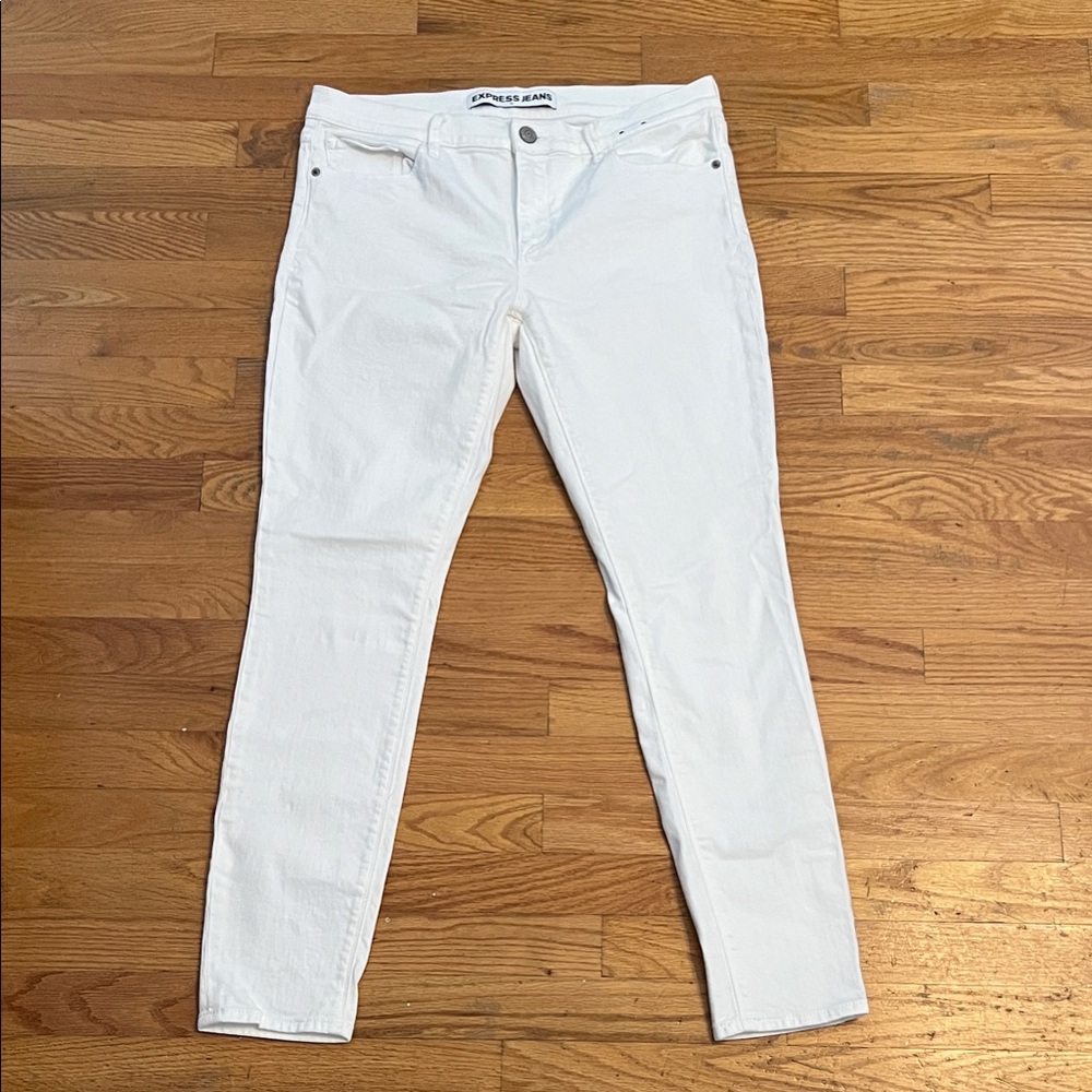 Express White Skinny Jeans for Women